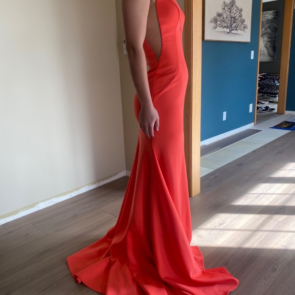 Coral Jersey Jovani - Picture 3 of 3